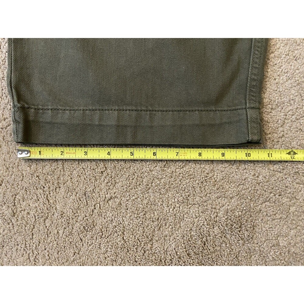 Wild Fable Mid-Rise Wide Leg Baggy Cargo Pants Camo Green Women’s Size 8 - Picture 14 of 16
